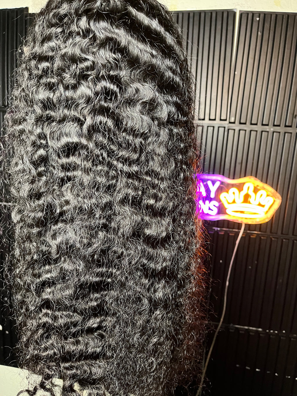 13*4 Burmese Curly Wig