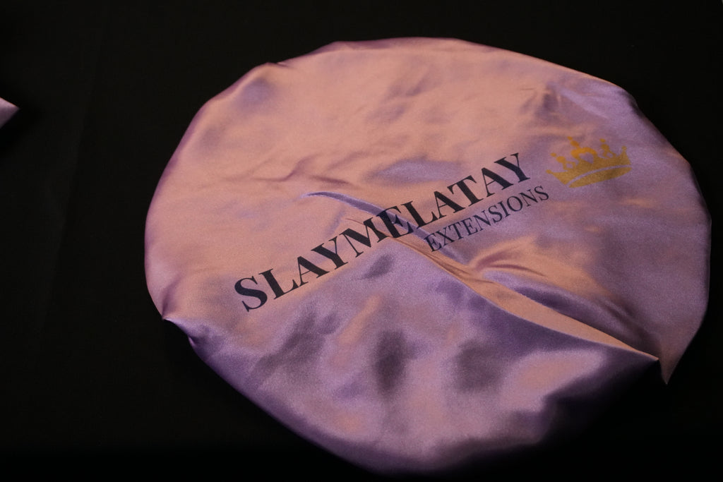 Double-Layer Satin Bonnet